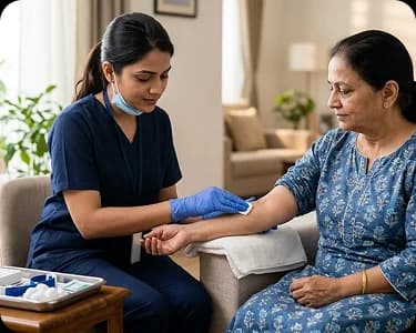 Health screening blood test