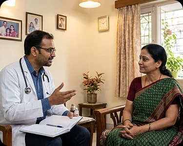 General physician consultation at home