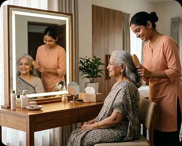 Daily living assistance for elderly