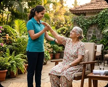 Nursing care for NRI parents