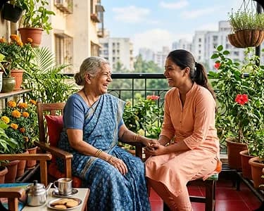 Post hospitalisation care for NRI parents