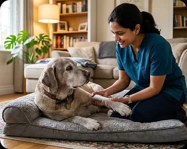 Senior pet veterinary care