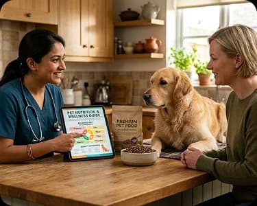 Pet nutrition consultation