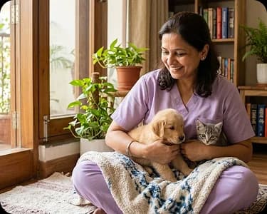 Post treatment pet care
