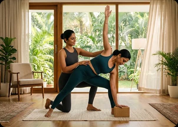 YOGA AT HOME